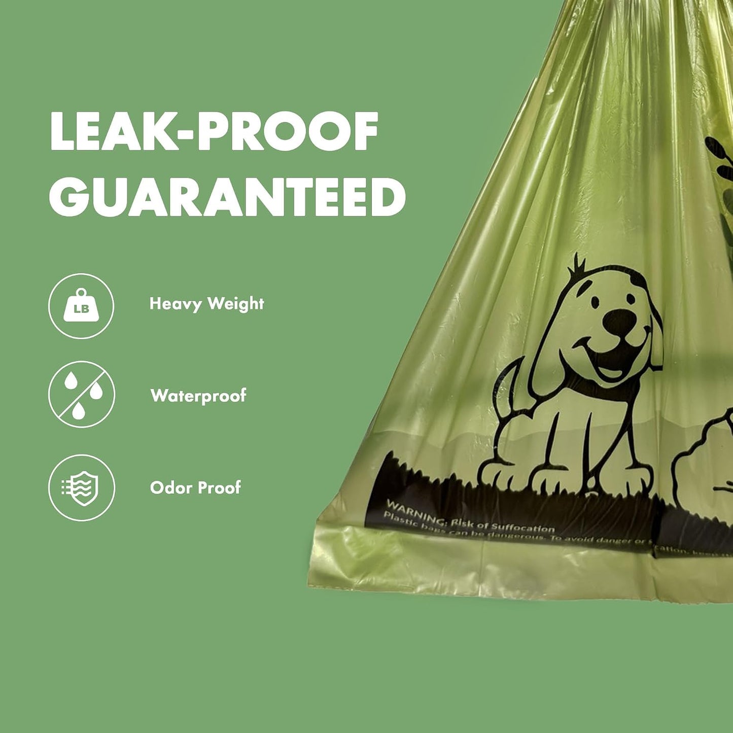 Dog Waste Bags & Dispenser