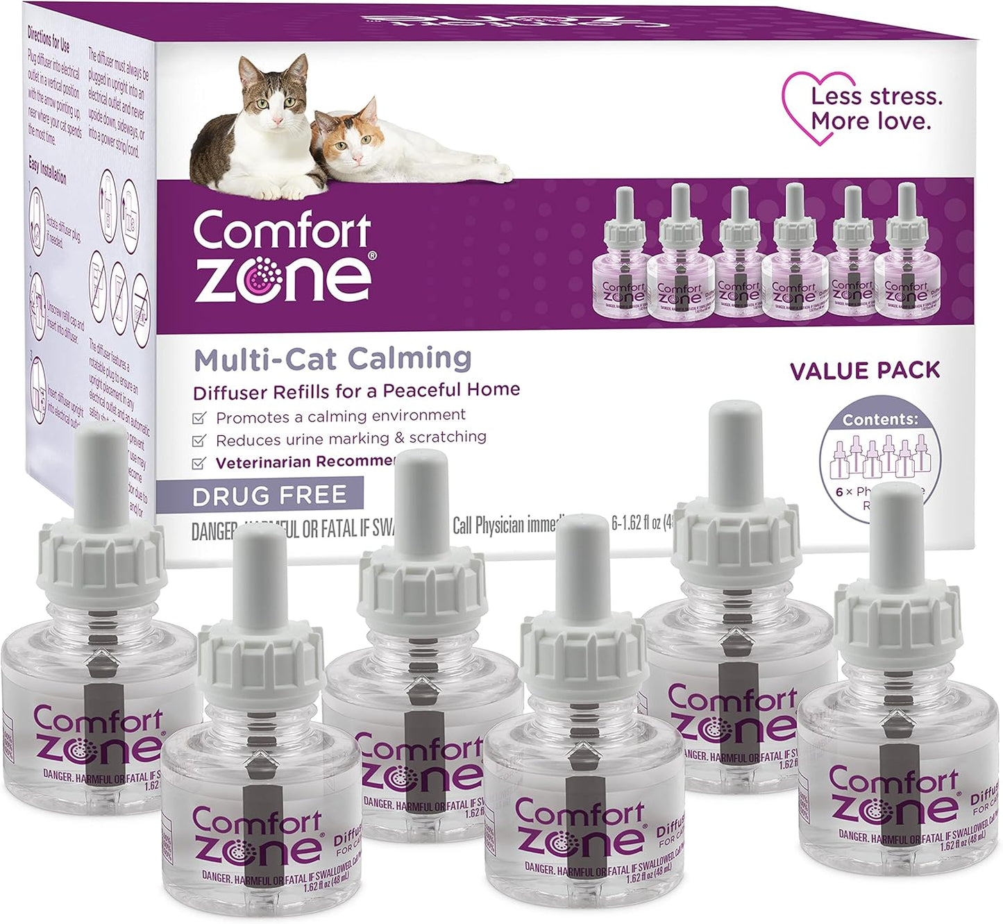 Multi-Cat Calming Diffuser Refills
