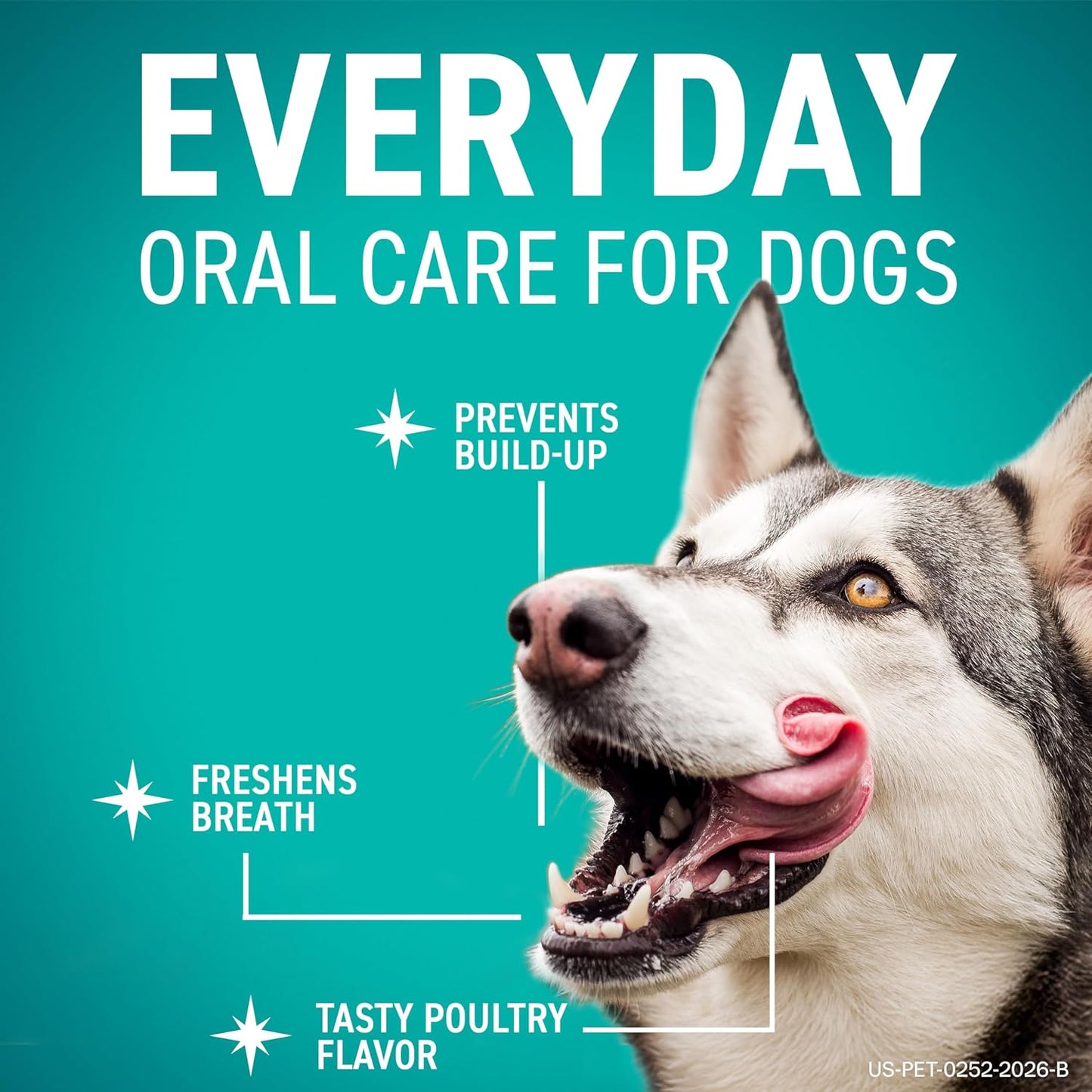 ORAVET Dental Chews for Dogs, Oral Care and Hygiene Chews (Large Dogs, Over 50 lbs.) Pink Pouch, 30 Count (Pack of 1) | VOHC-accepted dual-action chew reduces plaque & tartar, freshens breath barrier vet-recommended