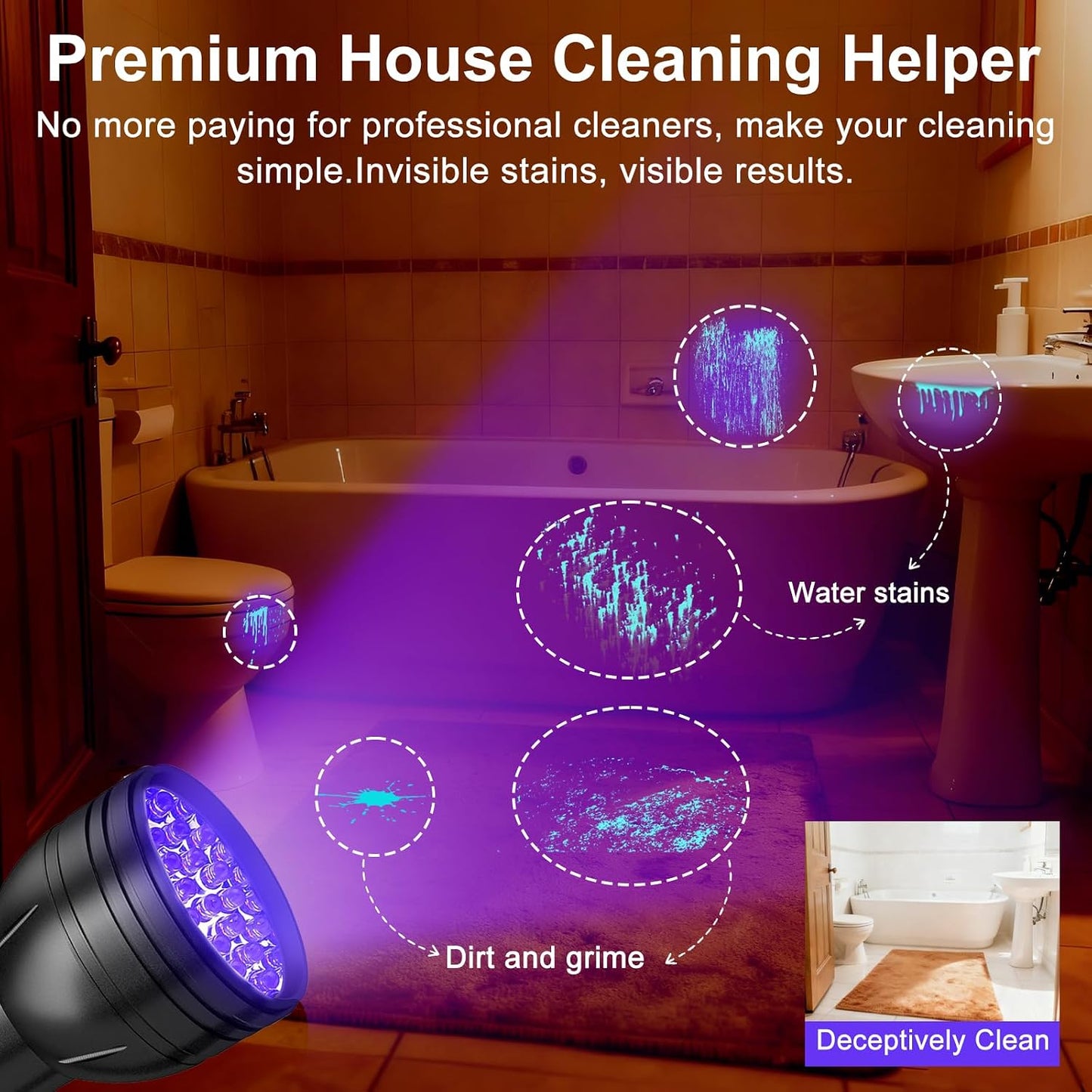 UV Pet Stain Detector