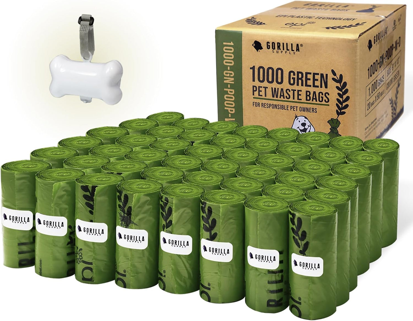 Dog Waste Bags & Dispenser