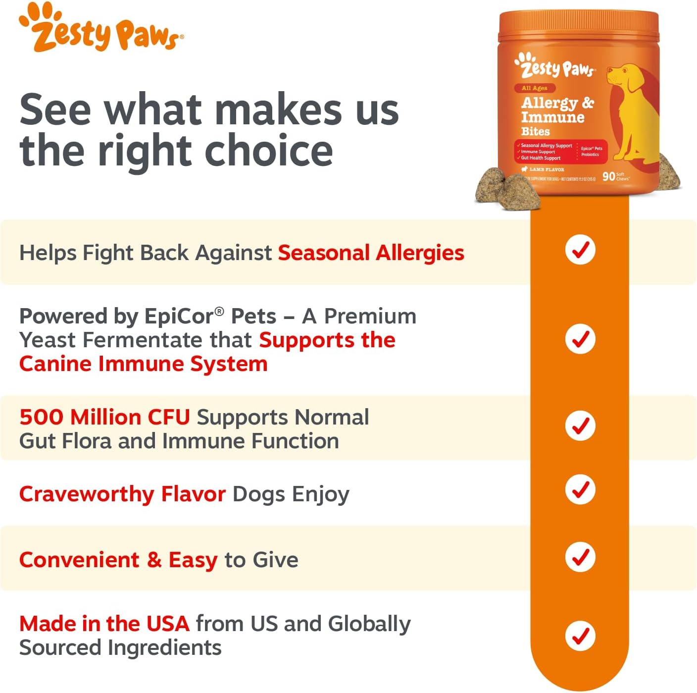Dog Allergy Support Chews