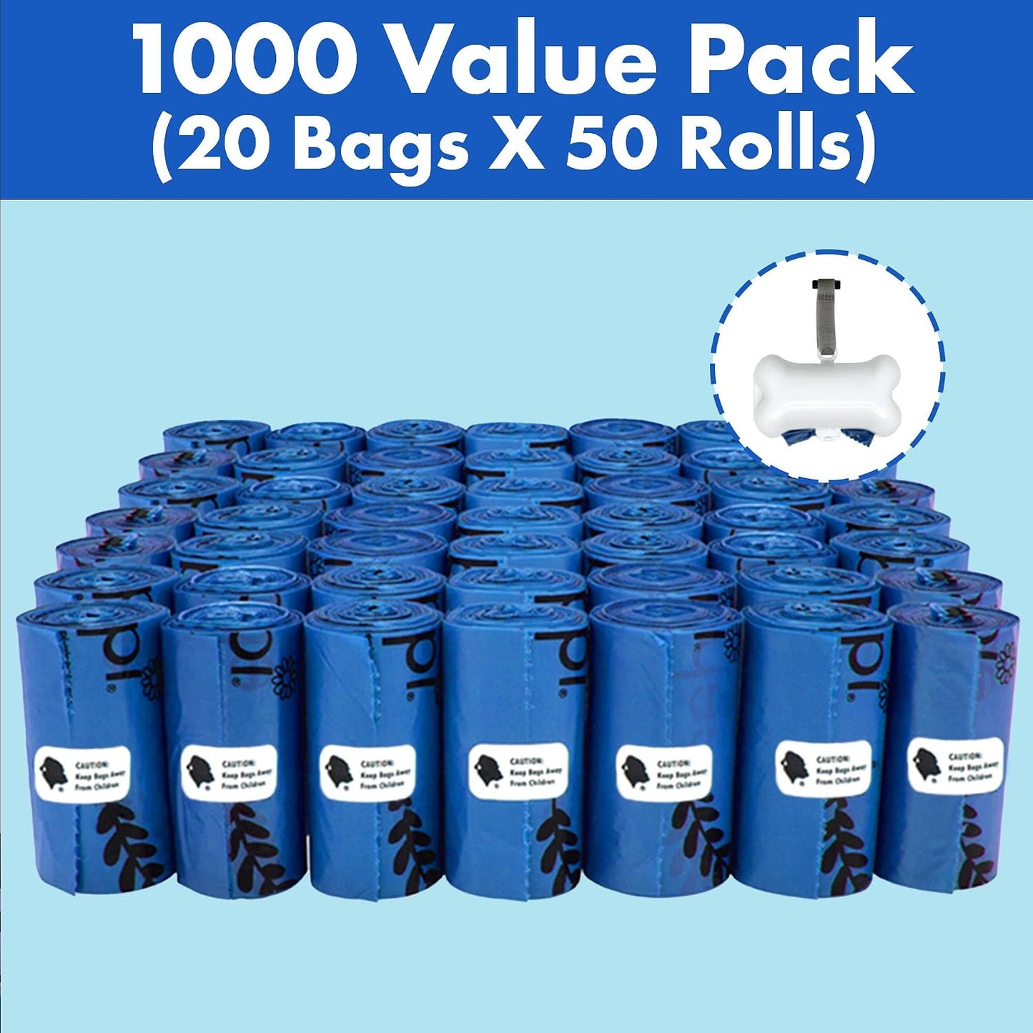 Dog Waste Bags & Dispenser