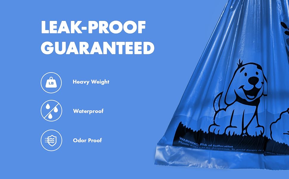 Dog Waste Bags & Dispenser