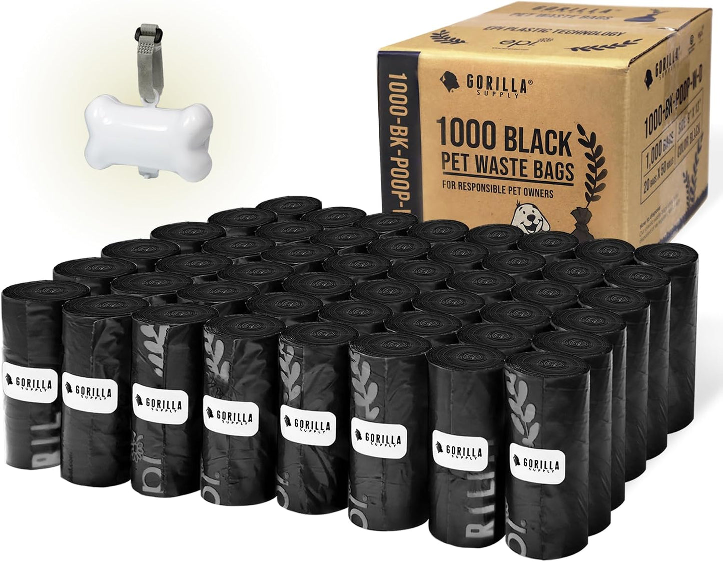 Dog Waste Bags & Dispenser