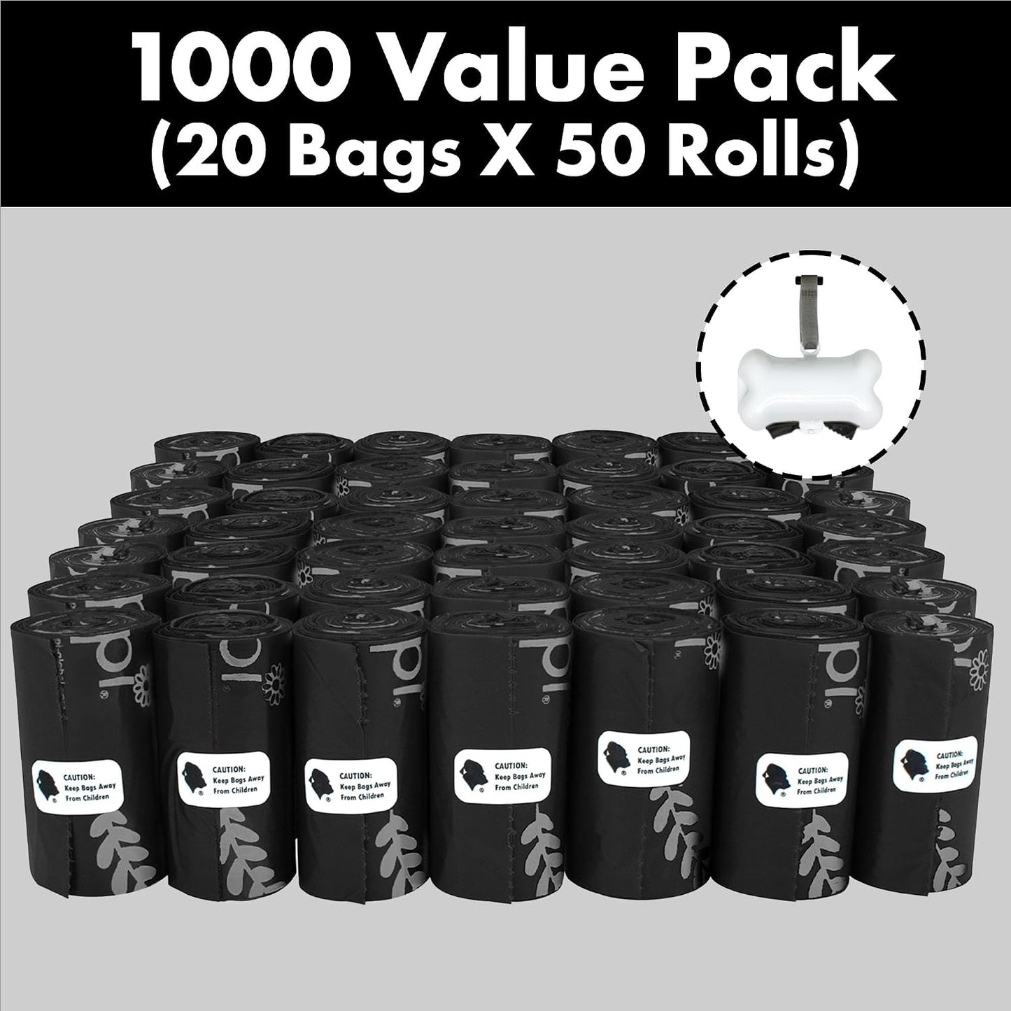 Dog Waste Bags & Dispenser
