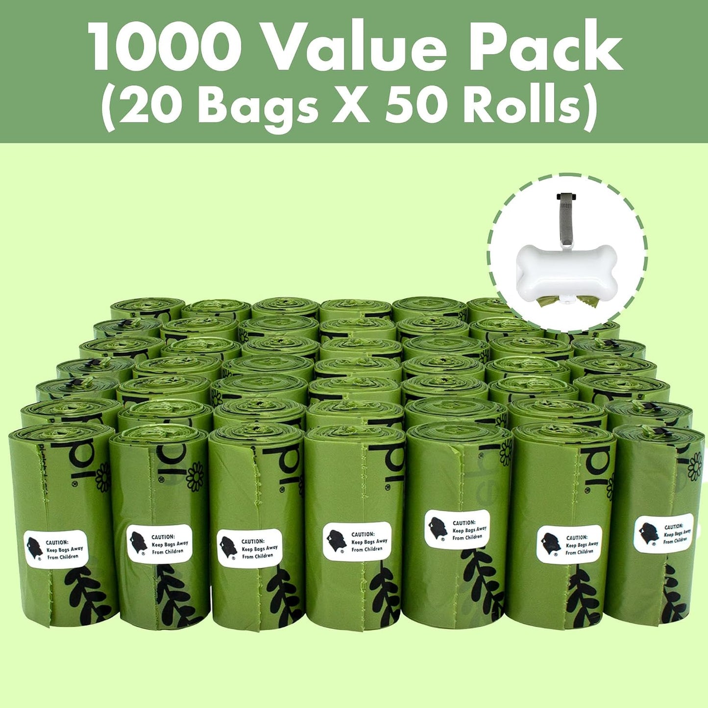 Dog Waste Bags & Dispenser