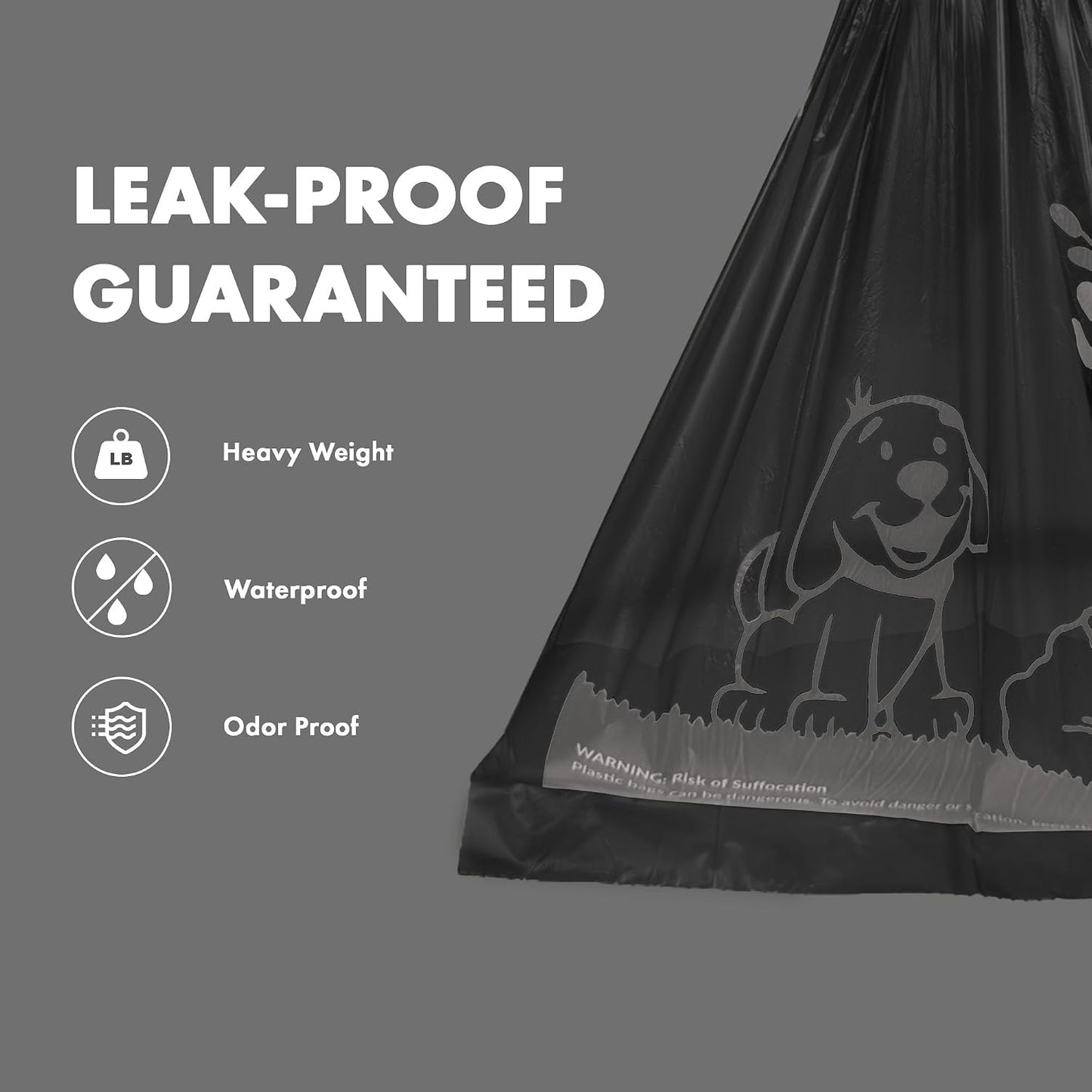 Dog Waste Bags & Dispenser